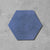 Navy Hexagonal Cement Tile